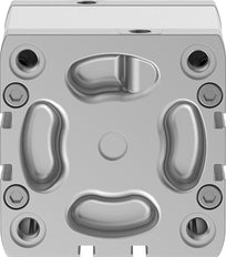 Festo Compact Cylinder 80mm Bore 50mm Stroke ISO 21287 Double Acting - 572733