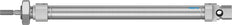 Festo Cylinder 10mm Bore 100mm Stroke ISO 6432 Double Acting - 19188