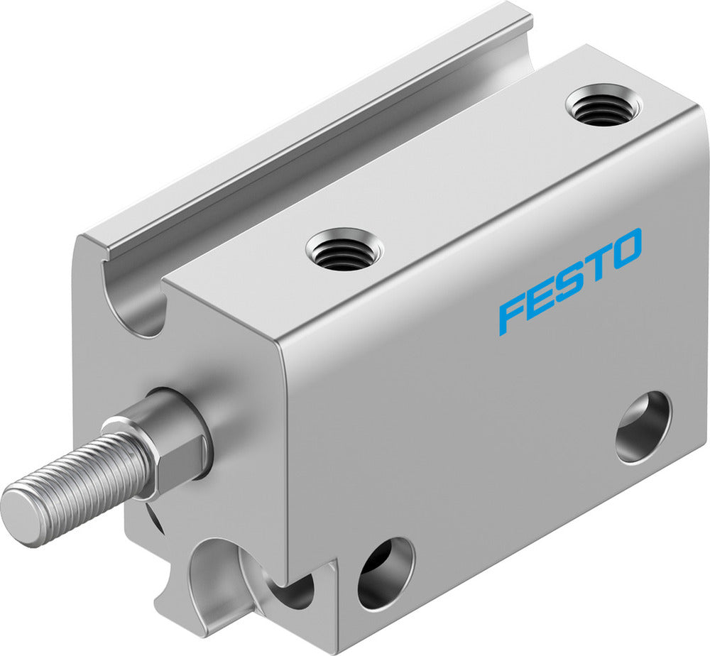 Festo Compact Cylinder 6mm Bore 10mm Stroke Single Acting - 8080592