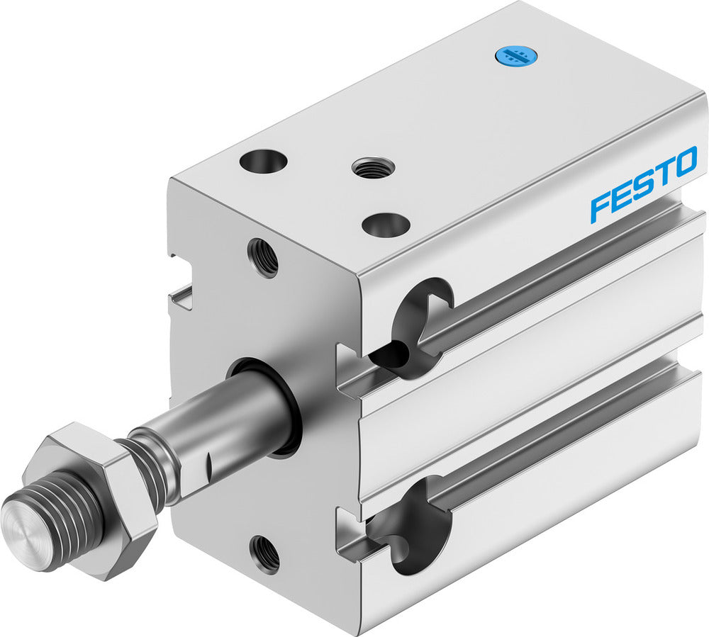 Festo Compact Cylinder 25mm Bore 10mm Stroke Single Acting - 4829867