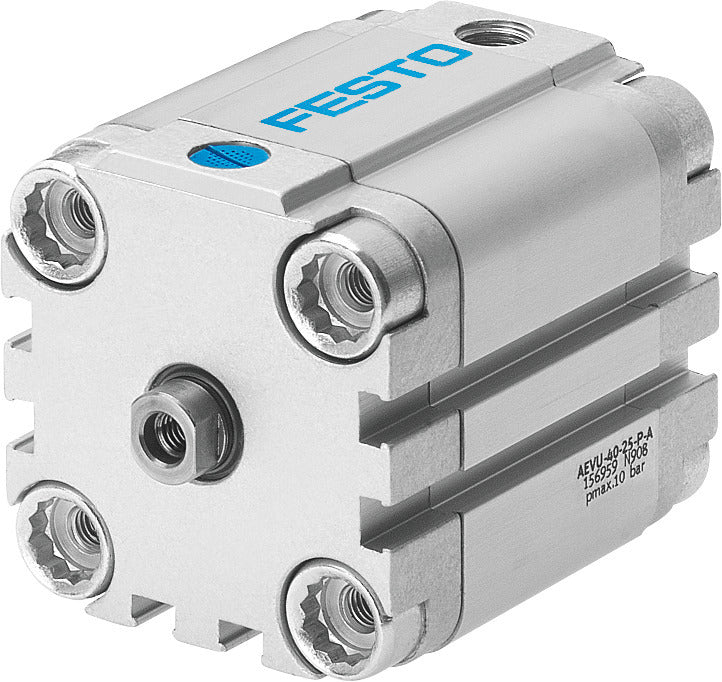 Festo Compact Cylinder 32mm Bore 10mm Stroke Single Acting - 156951