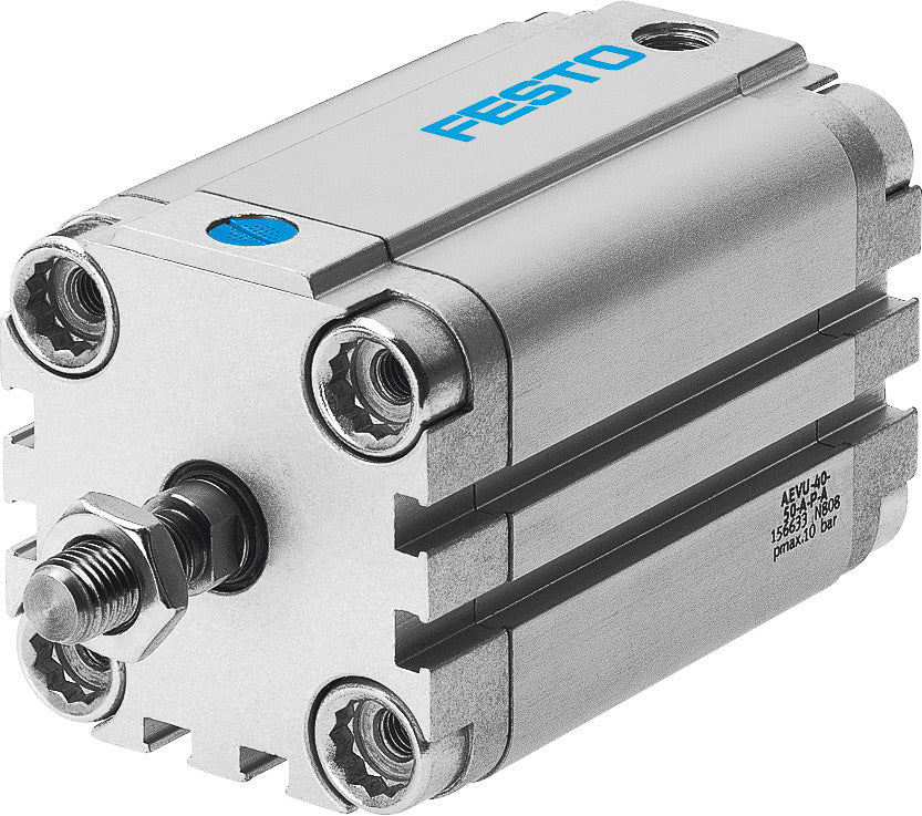 Festo Compact Cylinder 50mm Bore 15mm Stroke Single Acting - 157007