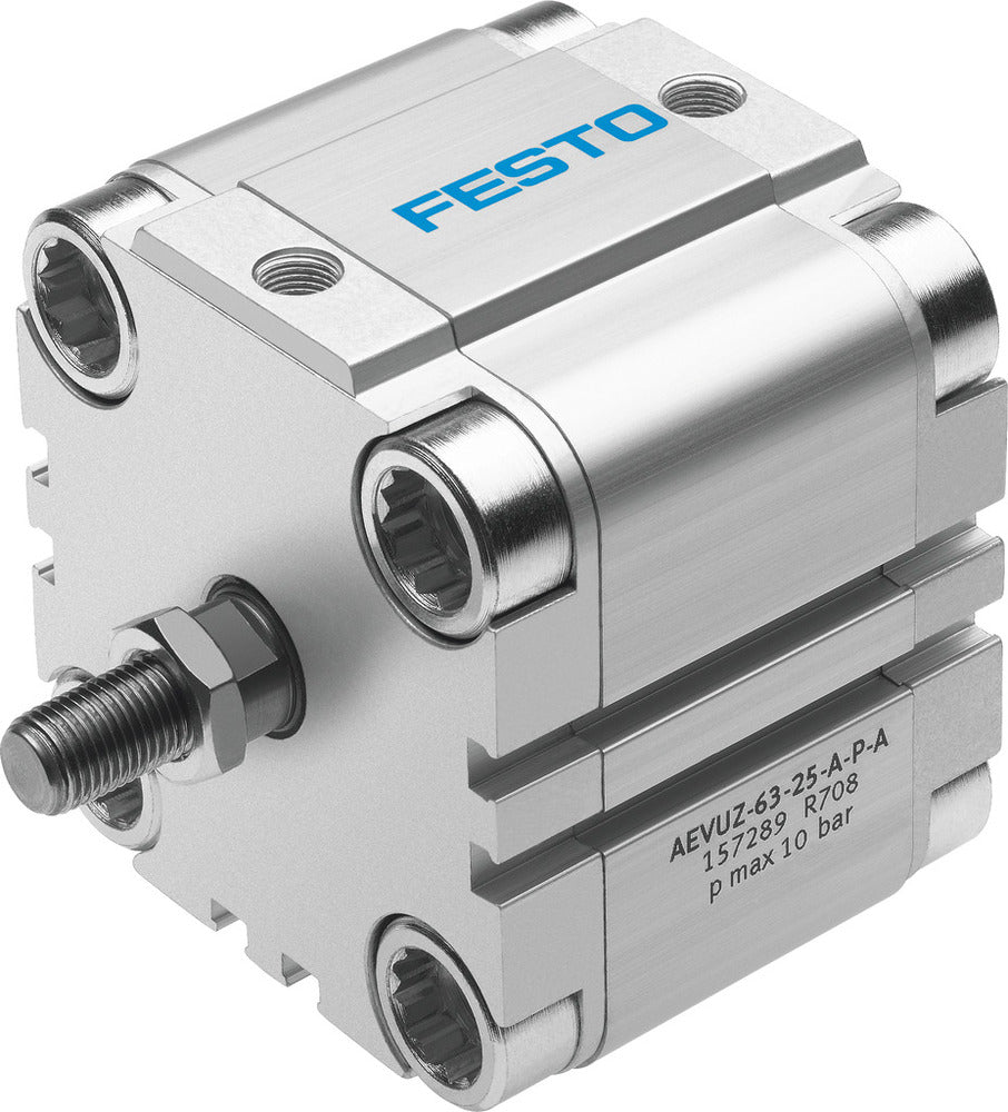 Festo Compact Cylinder 40mm Bore 10mm Stroke Single Acting - 157278