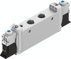 Festo 2x3/2 NO/NC Monostable Air Solenoid Valve G1/8 580 - 590l/min - 566498