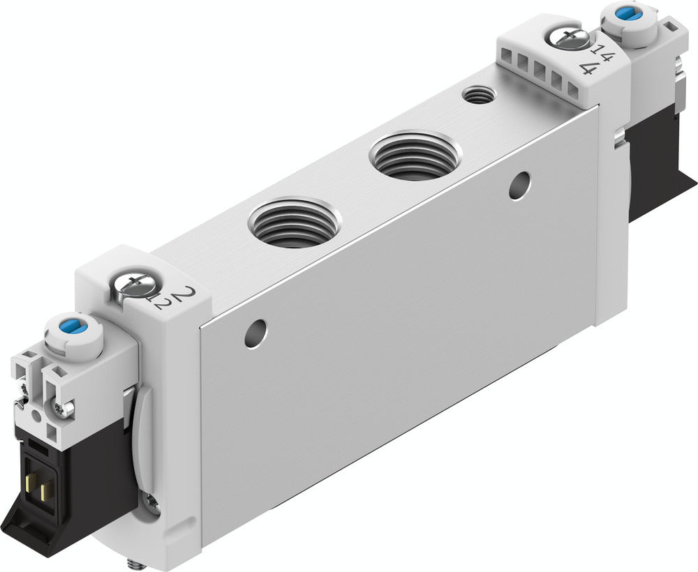 Festo 5/3 Pressurized Air Solenoid Valve G1/4 1000l/min - 574433