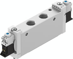 Festo 2x3/2 NO/NC Monostable Air Solenoid Valve G1/4 920l/min - 574427