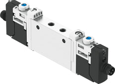 Festo 2x3/2 NC Monostable Air Solenoid Valve M5 150l/min - 577347
