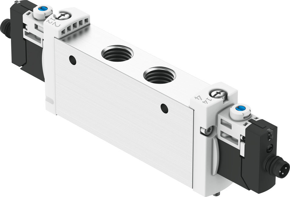 Festo 5/3 Pressurized Air Solenoid Valve G1/4 1000l/min - 8031536