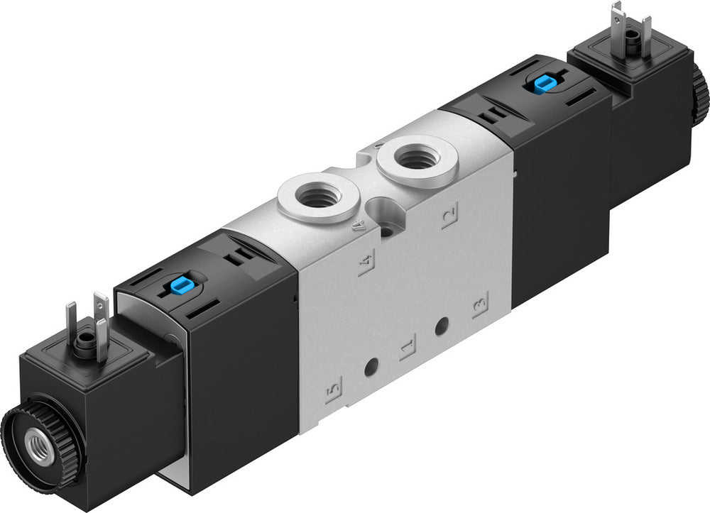 Festo 5/3 Pressurized Air Solenoid Valve G1/8 600l/min - 575267