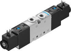 Festo 2x3/2 NO/NC Monostable Air Solenoid Valve G1/8 600l/min - 577523