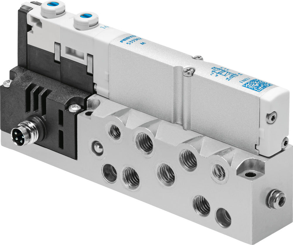 Festo 2x3/2 NO Monostable Air Solenoid Valve G1/8 460l/min - 8023573