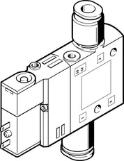Festo 3/2 NC Monostable Air Solenoid Valve QS-8 810l/min - 196888