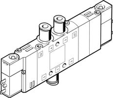 Festo 5/3 Pressurized Air Solenoid Valve QS-8 650l/min - 196896
