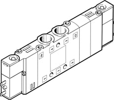 Festo 5/3 Exhausted Air Solenoid Valve M7 250l/min - 533144