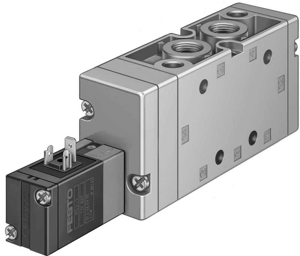 Festo 5/2 Monostable Air Solenoid Valve G3/8 2000l/min - 14945