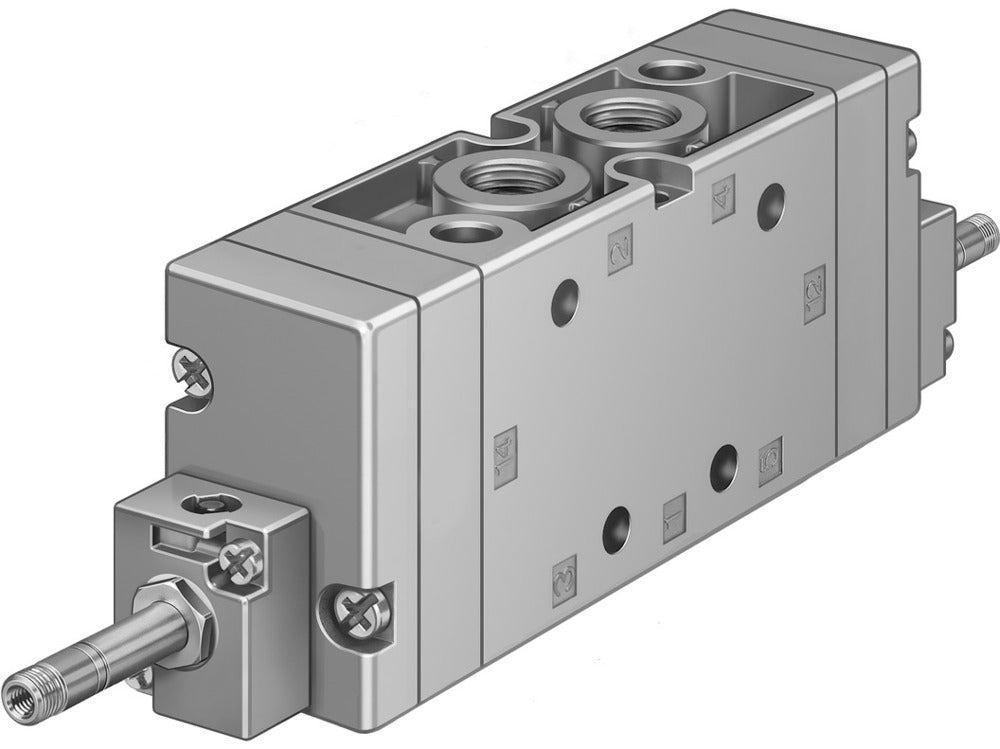 Festo 5/3 Exhausted Air Solenoid Valve G3/8 2200l/min - 31318