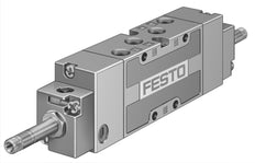 Festo 5/3 Exhausted Air Solenoid Valve G1/8 1000l/min - 30483