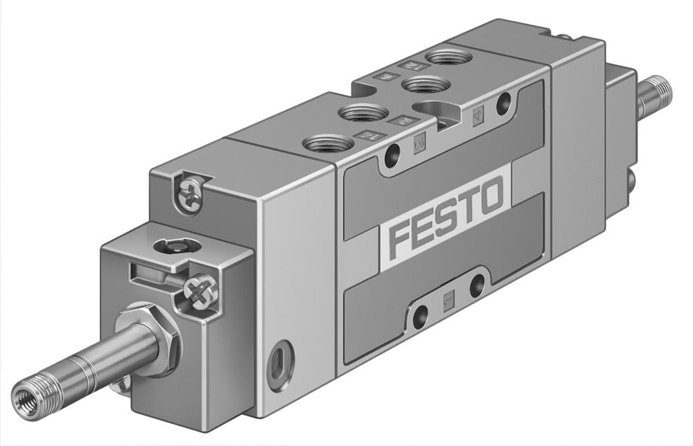 Festo 5/3 Exhausted Air Solenoid Valve G1/8 1000l/min - 535945