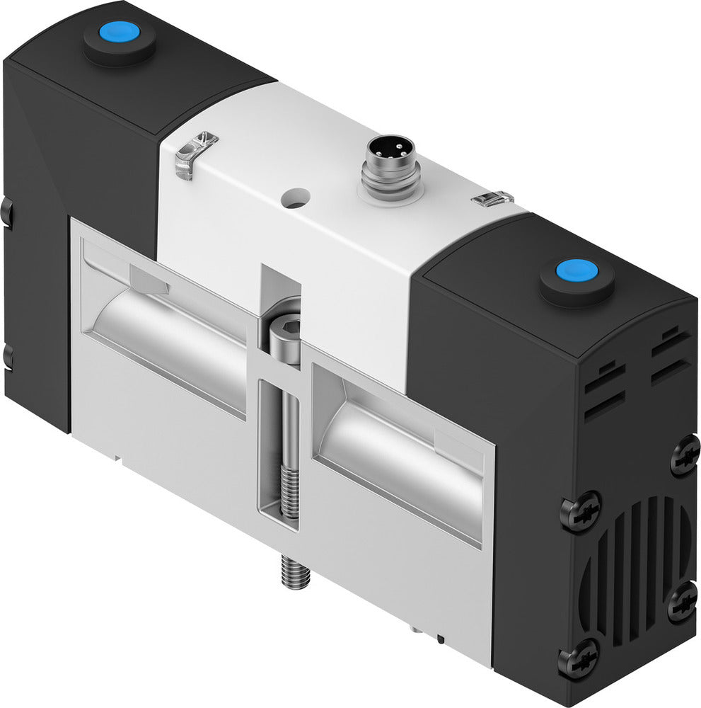Festo 2x3/2 NO Monostable Air Solenoid Valve Size 26mm ISO 15407-1 900l/min - 534523