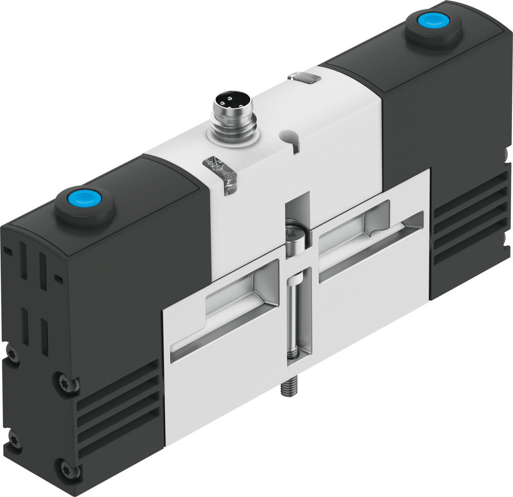 Festo 2x3/2 NO/NC Monostable Air Solenoid Valve Size 18mm ISO 15407-1 Size 02 VDMA 24563 400l/min - 534783