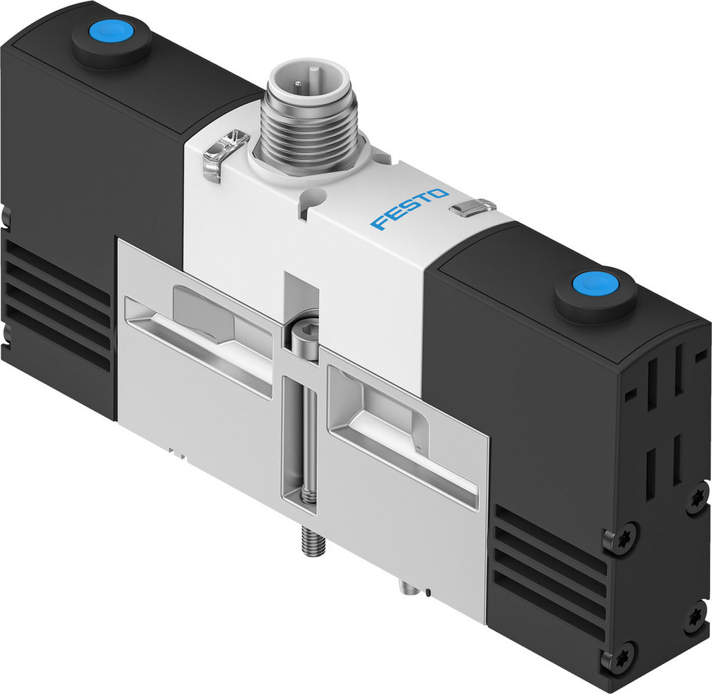 Festo 5/3 Exhausted Air Solenoid Valve Size 18mm ISO 15407-1 Size 02 VDMA 24563 450l/min - 546772