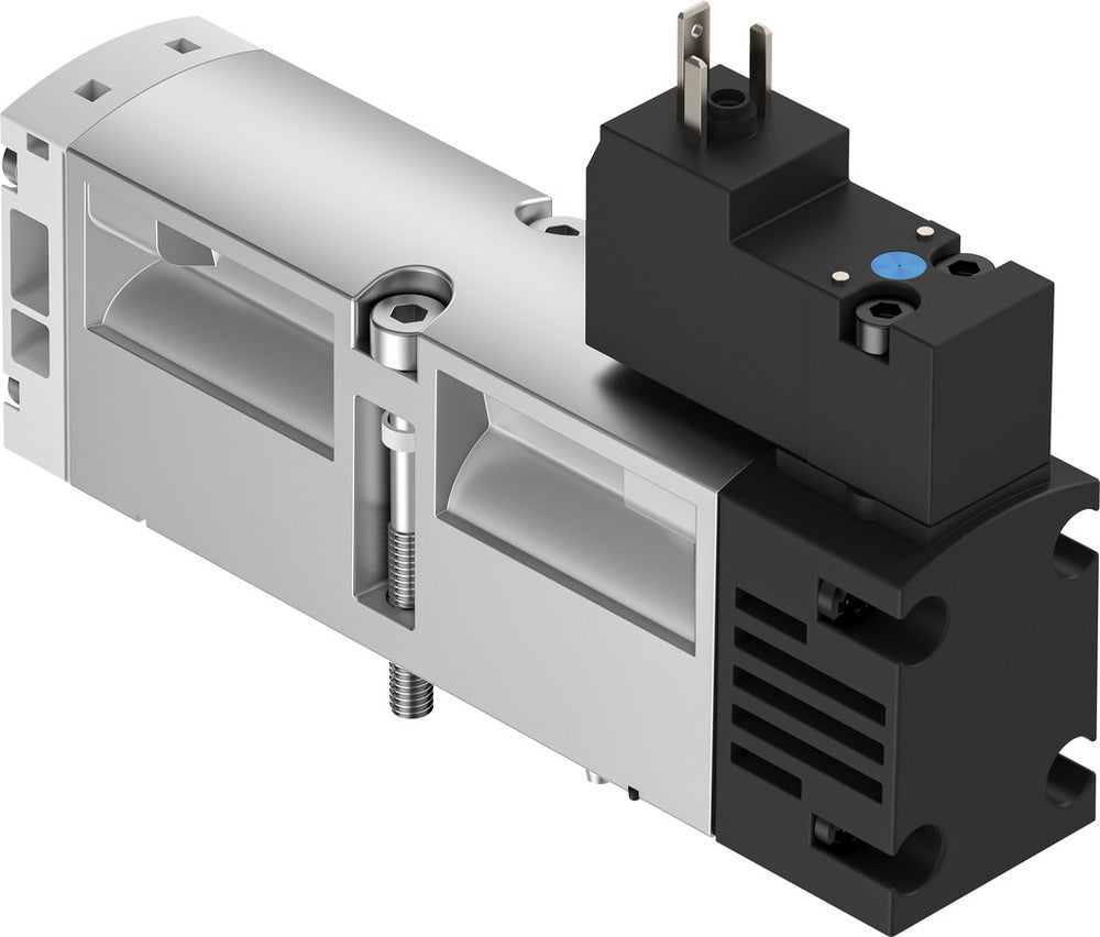 Festo 5/2 Monostable Air Solenoid Valve Size 26mm ISO 15407-1 1100l/min - 547178