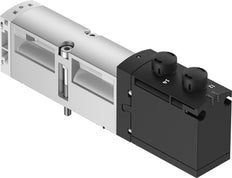 Festo 5/3 Exhausted Air Solenoid Valve Size 26mm ISO 15407-2 1000l/min - 8033028