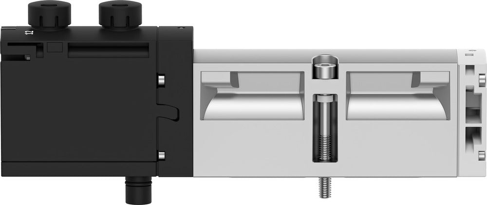 Festo 5/3 Exhausted Air Solenoid Valve Size 26mm ISO 15407-2 1000l/min - 539161