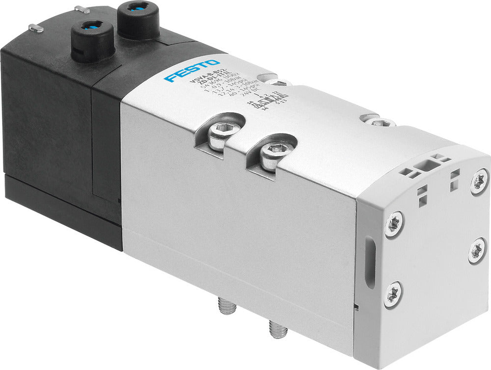 Festo 2x3/2 NO/NC Monostable Air Solenoid Valve Size 1 ISO 5599-2 1200l/min - 543694