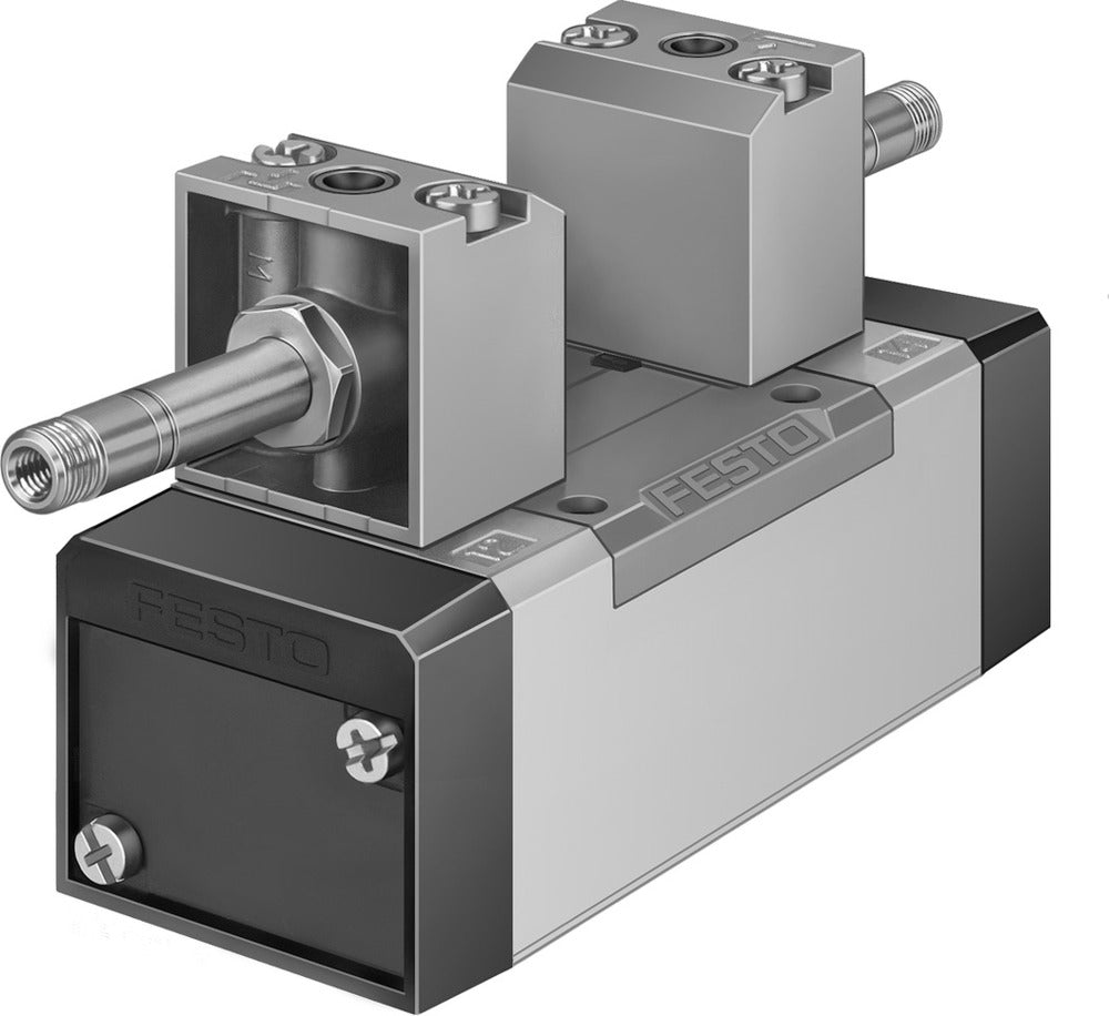Festo 5/3 NC Air Solenoid Valve Size 1 ISO 5599-1 1200l/min - 152564