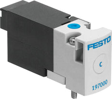 Festo 2/2 NC Monostable Air Solenoid Valve Sub-base 14l/min -0.9 - 2bar/-13 - 29psi - 197038