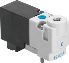 Festo 3/2 NO Monostable Air Solenoid Valve M3 10l/min 0 - 6bar/0 - 87psi - 197034