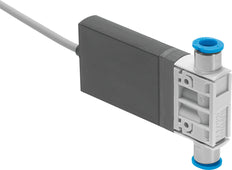Festo 2/2 NC Monostable Air Solenoid Valve QS-4 100l/min 0.5 - 6bar/7 - 87psi - 557604