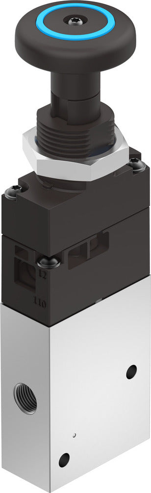 Festo 3/2 NO/NC Monostable Pushbutton Valve G1/4 870l/min -0.95 - 10bar/-14 - 145psi - 5299712