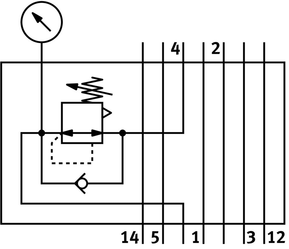 Festo Regulator Plate - 543529