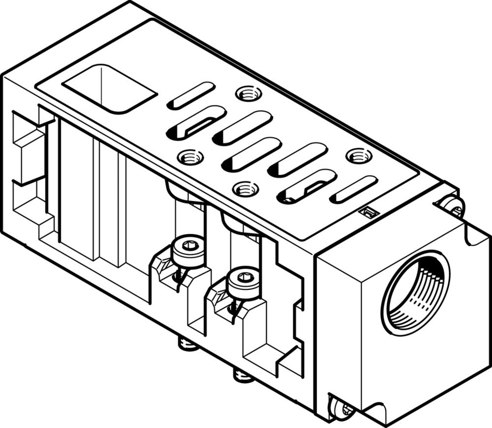 Festo Vertical Pressure Supply Plate - 555785