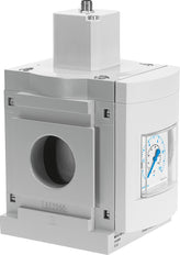 Festo Compressed Air Pressure Regulator Sub-base 0.15-6bar 12000 - 21000l/min - 564888