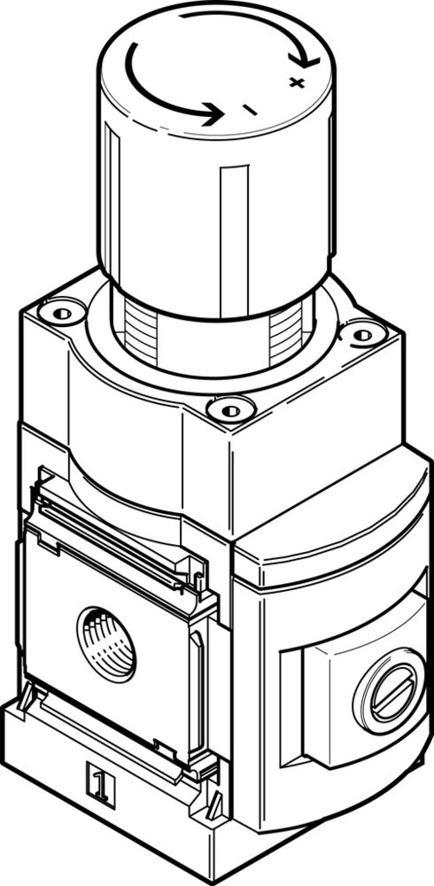 Festo Precision Pressure Regulator G1/4'' 0.1-12bar 3000l/min - 538011