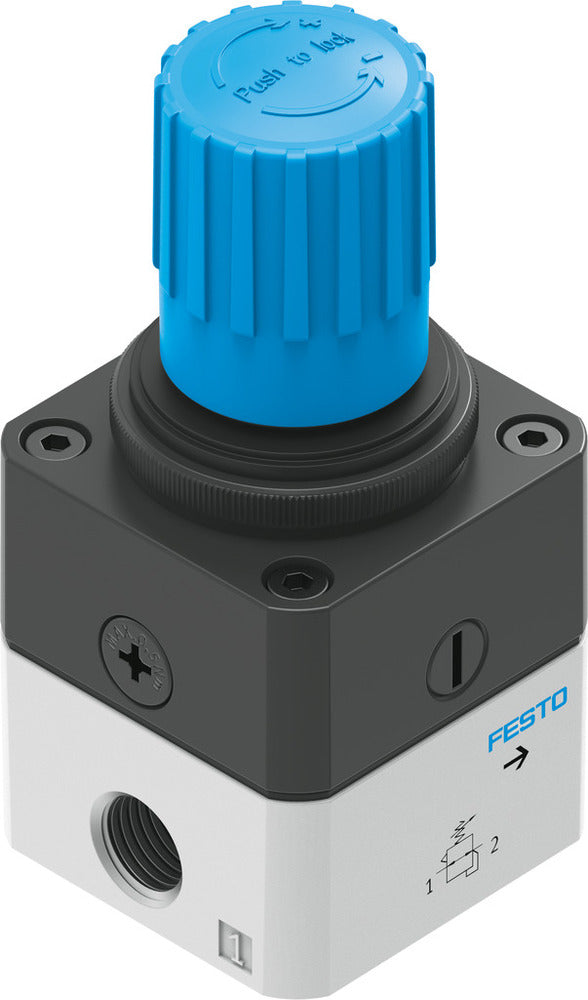 Festo Precision Pressure Regulator G1/4'' 0.1-10bar 2300l/min - 549921