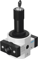 Festo Compressed Air Pressure Regulator G3/8'' 0.5-12bar 3200l/min Midi - 194636