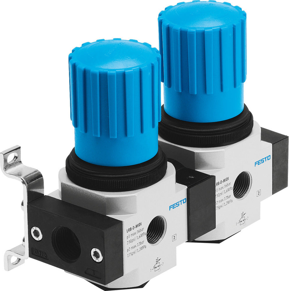 Festo Pressure Regulator Manifold G1/4'' 0.5-12bar 1600l/min Mini - 528954