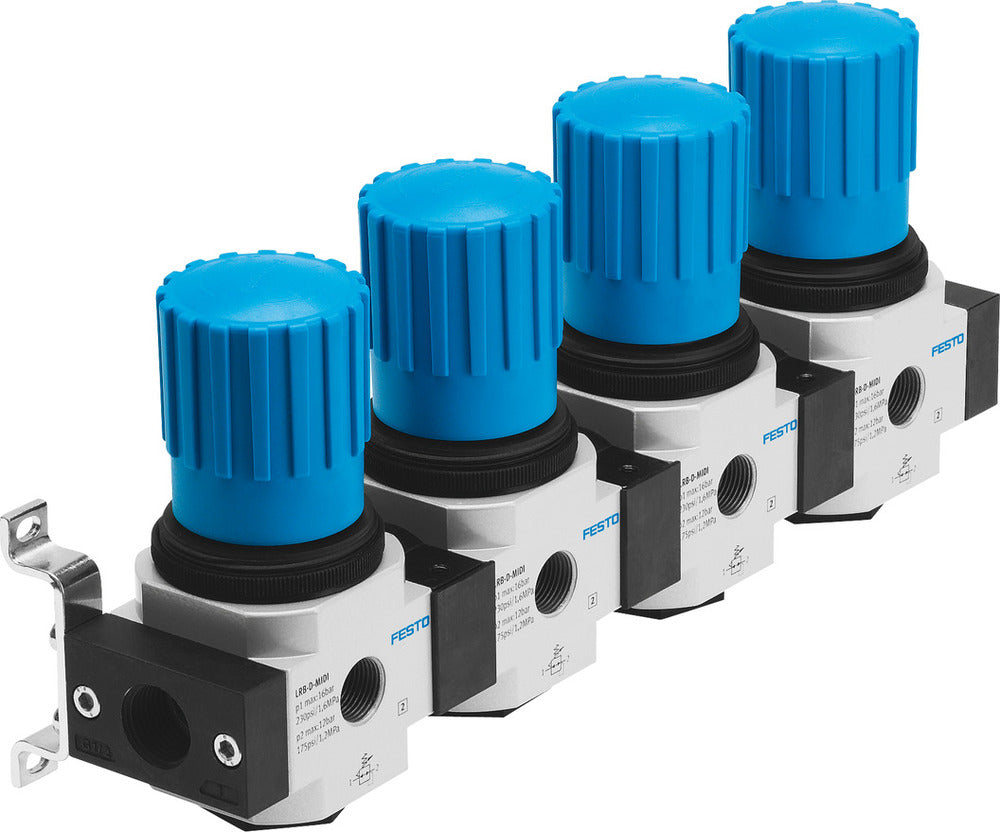 Festo Pressure Regulator Manifold G3/8'' 0.5-12bar 1600l/min Mini - 528987