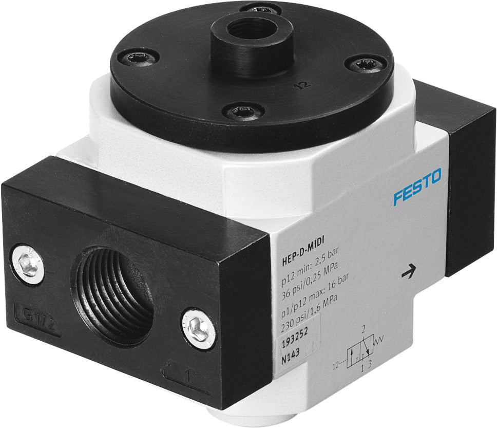 Festo Shut Off Valve G1/2'' 0-16bar 3900l/min Midi - 193252