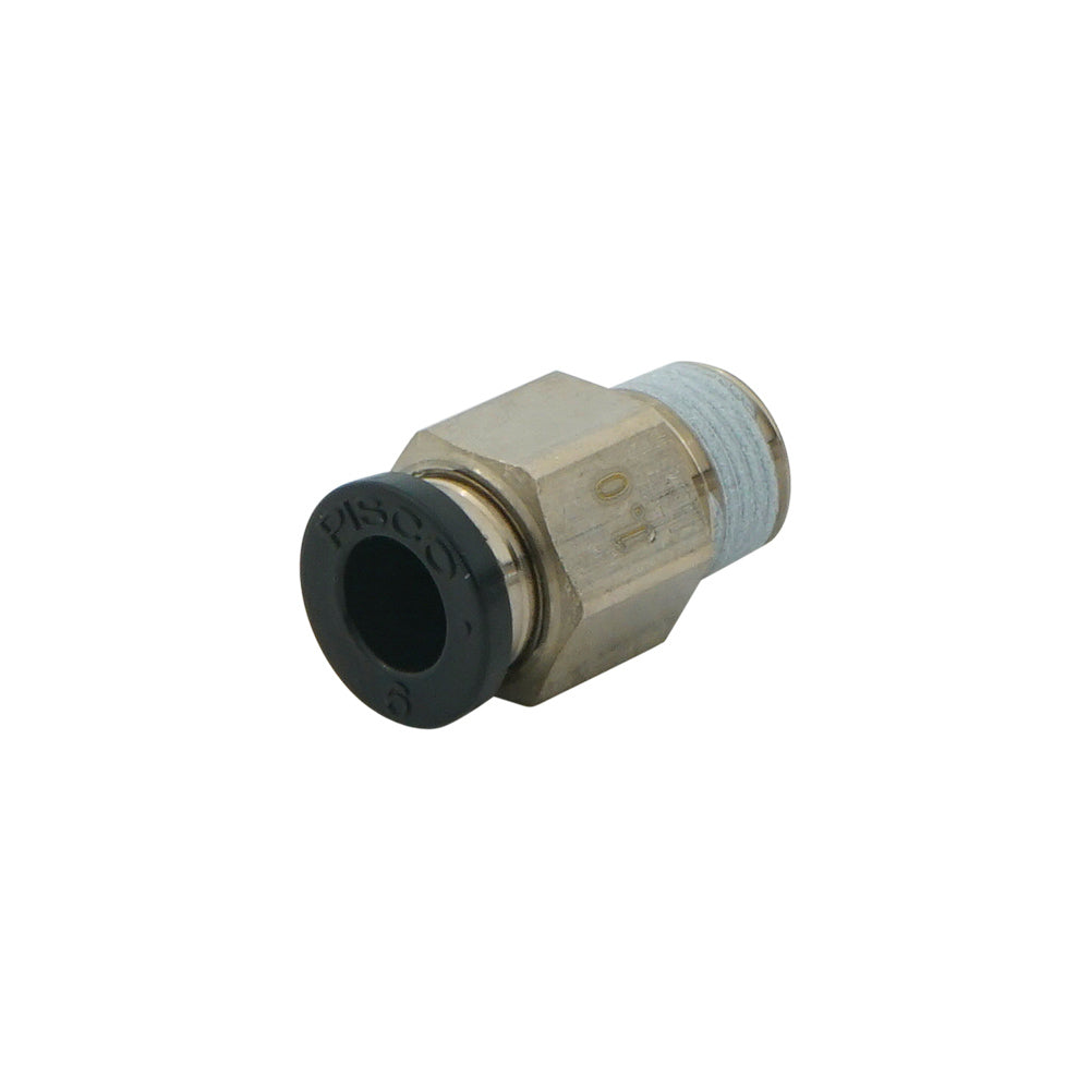 8mm - R1/8" 1.5mm Straight Orifice Fitting