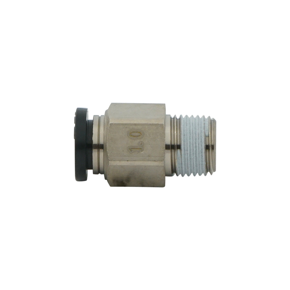 8mm - R1/8" 1.1mm Straight Orifice Fitting