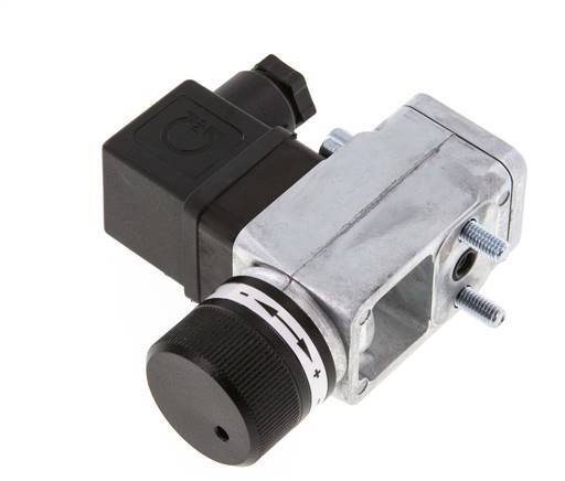 1 to 16bar SPDT Zinc Die-Cast Pressure Switch Flange 250VAC DIN-A Connector