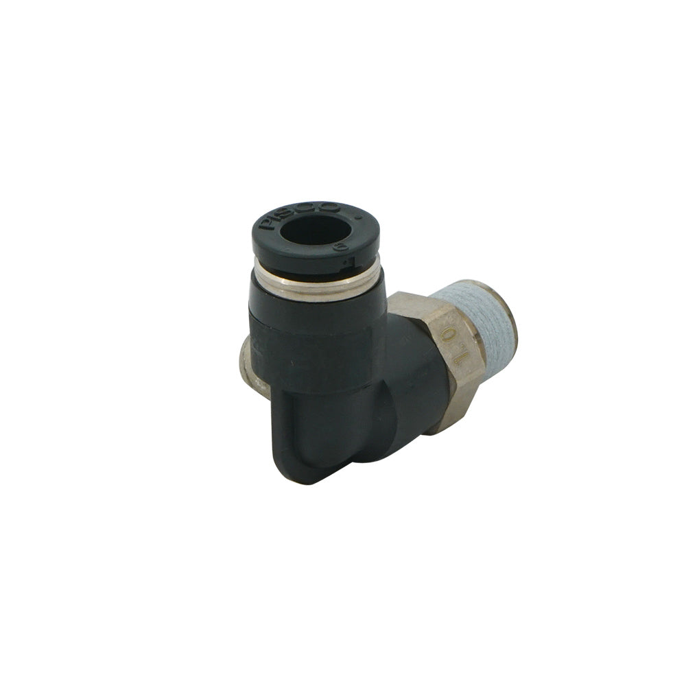 6mm - R1/8" 1.3mm Elbow Orifice Fitting