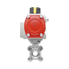 Rp 2'' 2-Way Pneumatic Stainless Steel Ball Valve Spring-opened