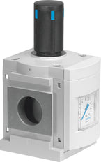Festo Compressed Air Pressure Regulator Sub-base 0.5-12bar 13000 - 22000l/min - 537148