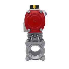 Pneumatic Ball Valve G1 1/2'' Stainless Steel Double Acting